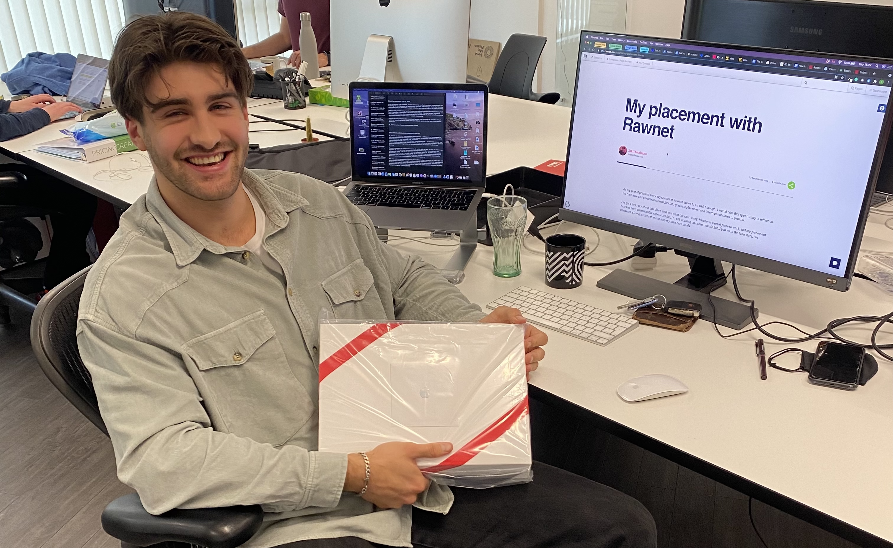 My placement with Rawnet